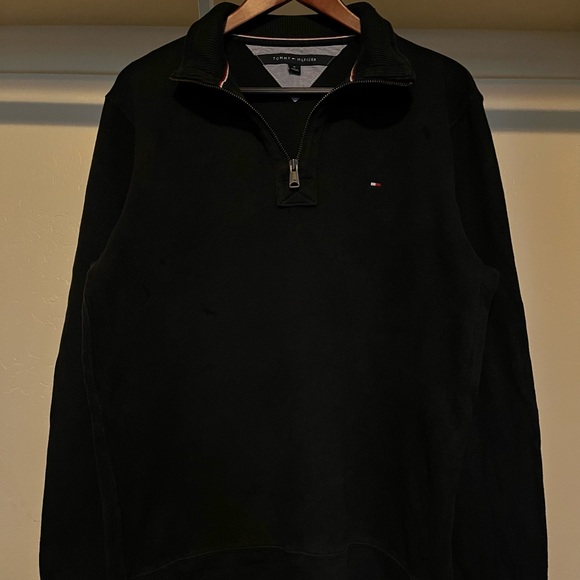 Tommy Hilfiger Quarter Zip Sweater - Picture 1 of 3
